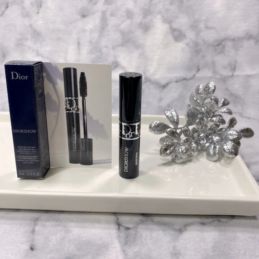 Dior Beauty,Diorshow 24H Volume Mascara 090 Black XXL-Mini 4ml,0.13oz-BOXED-NEW